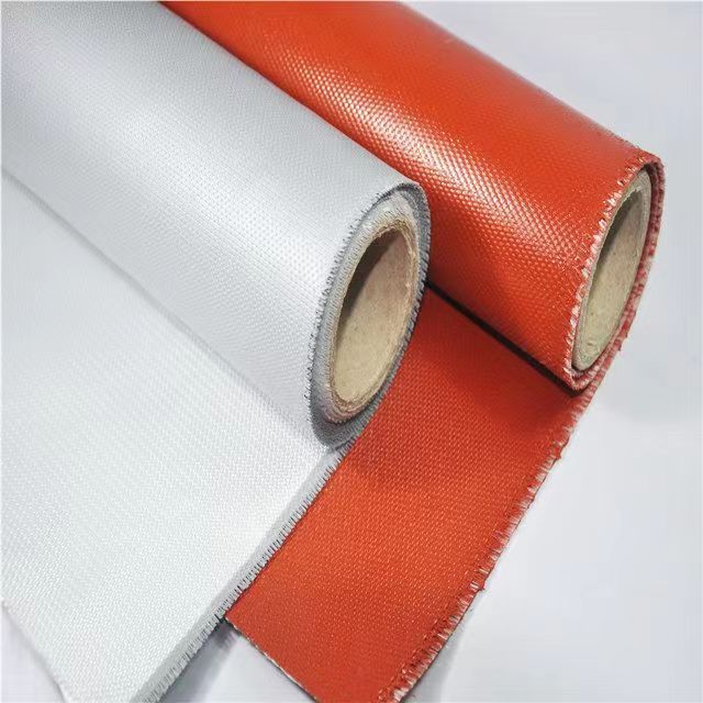 RD3732SO Silicone Rubber Coated Fiberglass Fabric