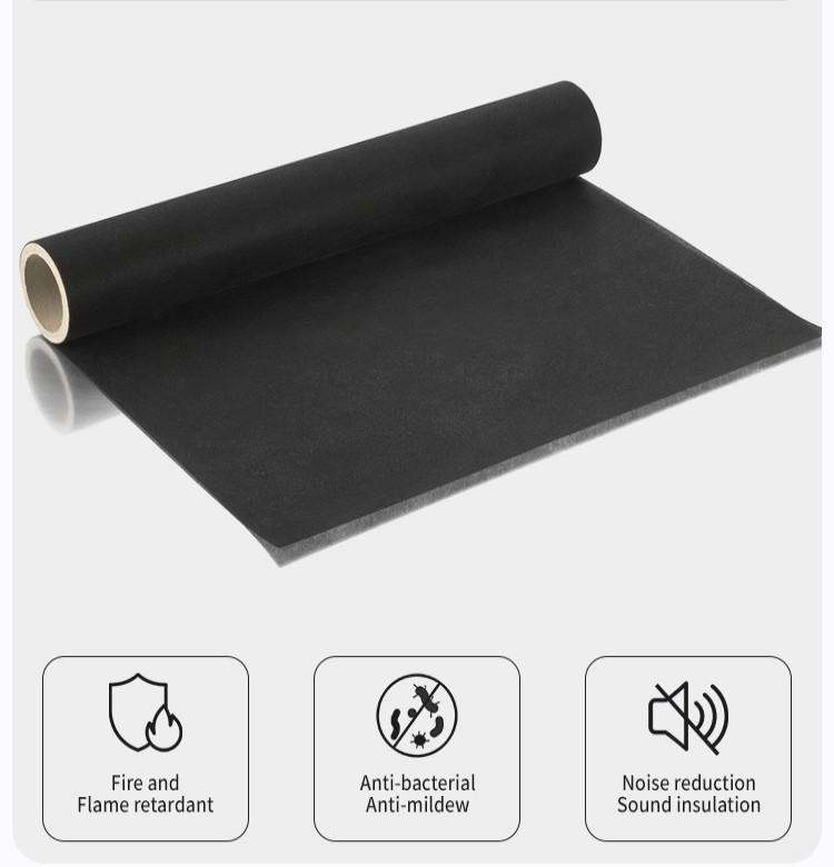 Nonwoven Fiber Glass Black Tissue